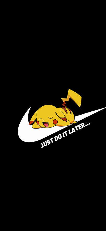 Cartoon skin blocks grave nike logo just do it wallpapers for iphone x iphone xs and iphone xs max