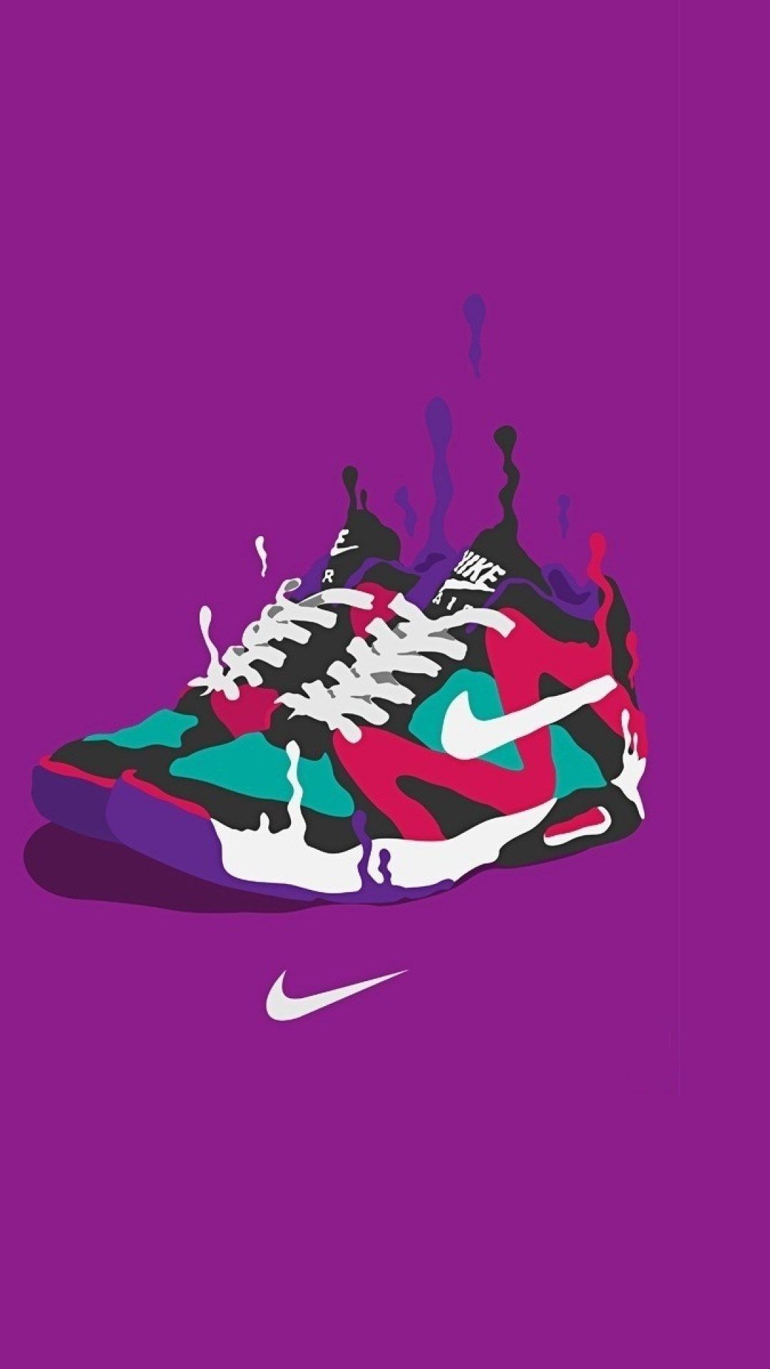 Nike cartoon iphone wallpapers