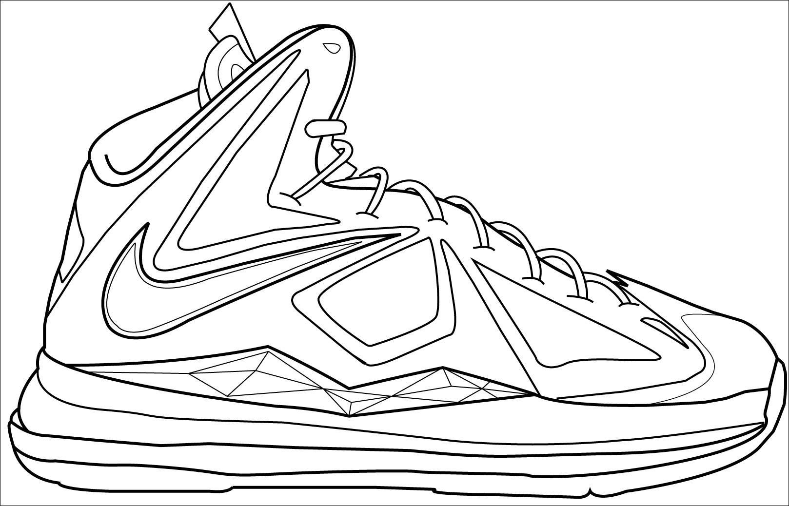 Nike coloring pages