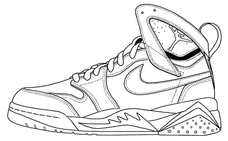 Nike coloring pages