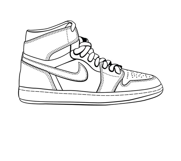 Nike coloring pages popular sneakers stylish sneakers running shoes nike