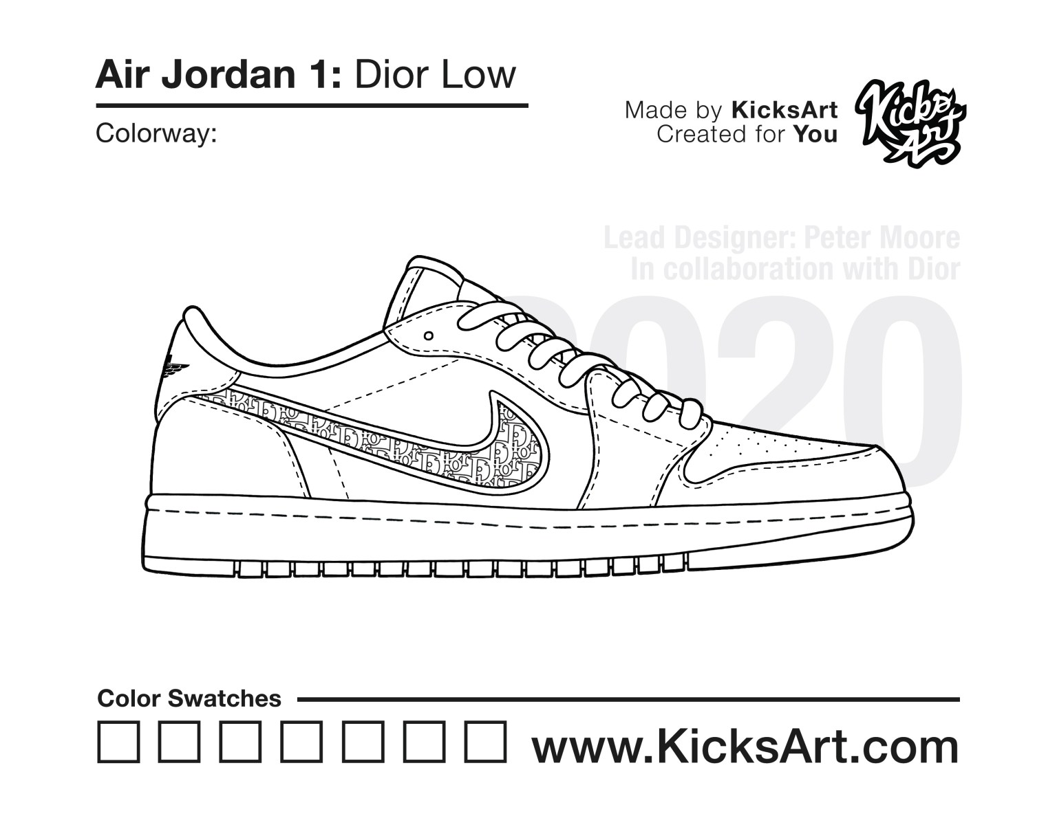 Air jordan coloring pages sneaker coloring pages created by