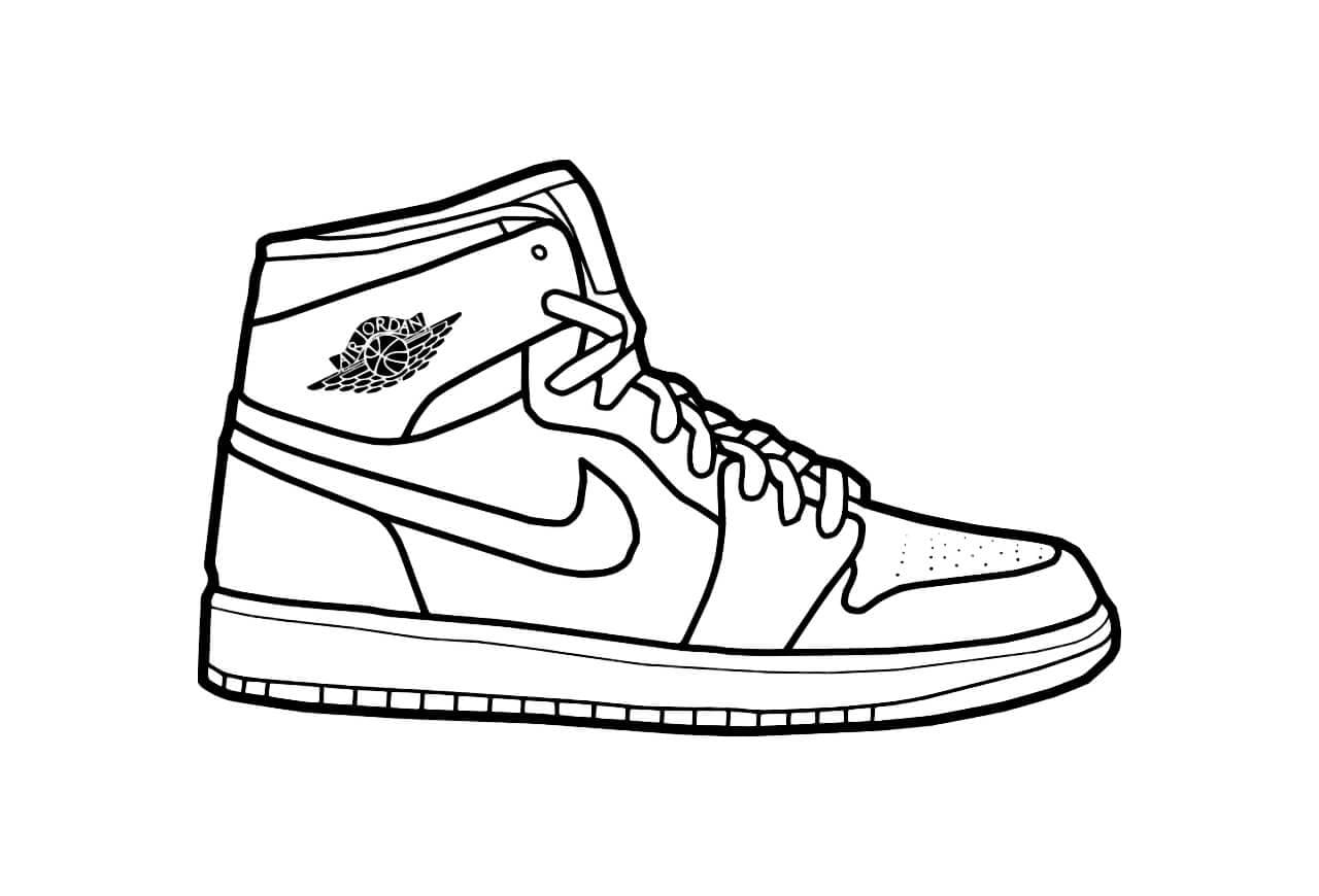 Nike coloring pages