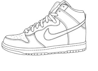 Nike coloring pages to print and print online