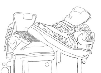 Nike coloring pages to print and print online