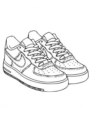 Free printable nike coloring pages for adults and kids