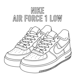 Nike coloring pages printable for free download