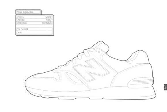 Sneaker coloring book for big kids