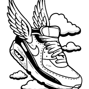 Nike coloring pages printable for free download