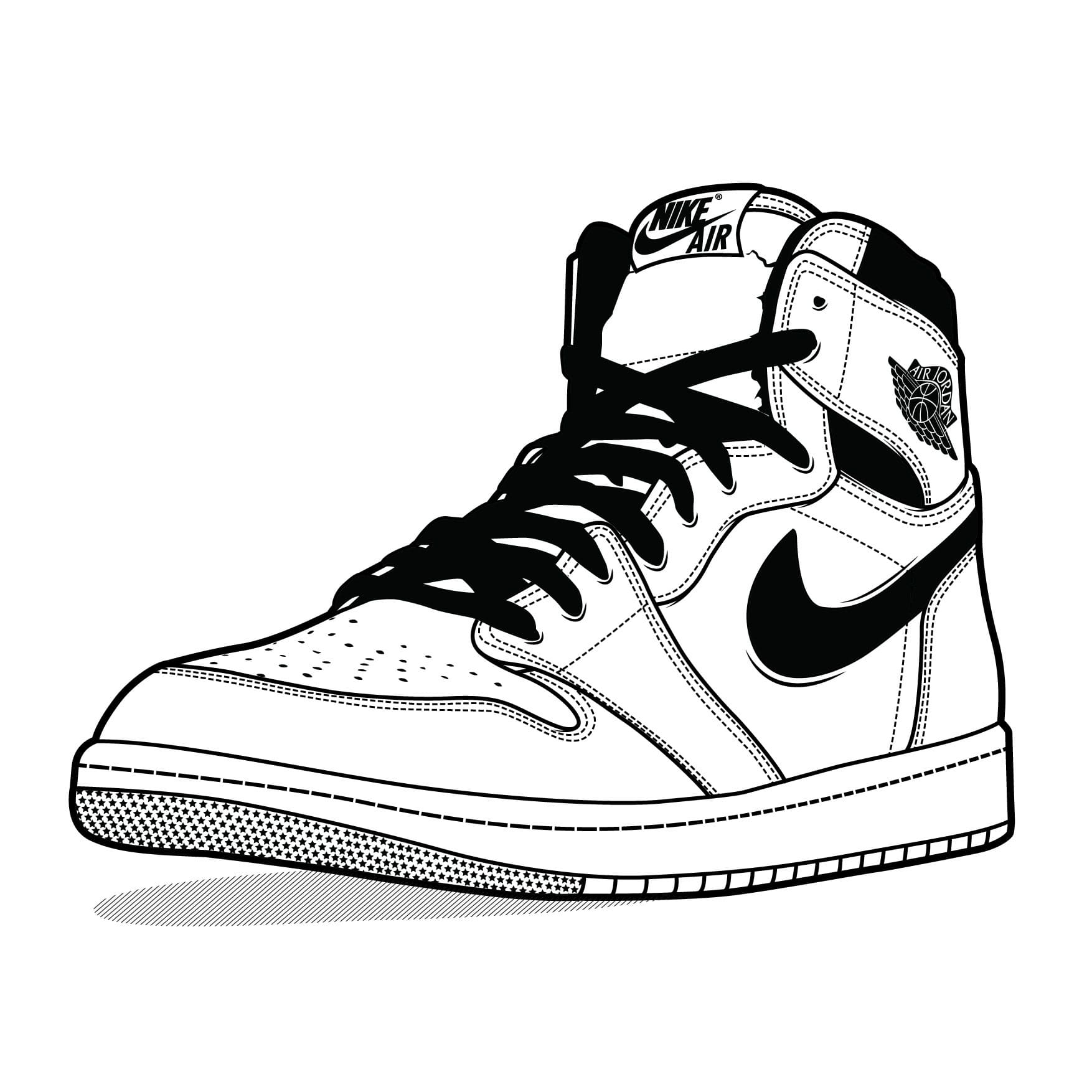 Nike coloring pages