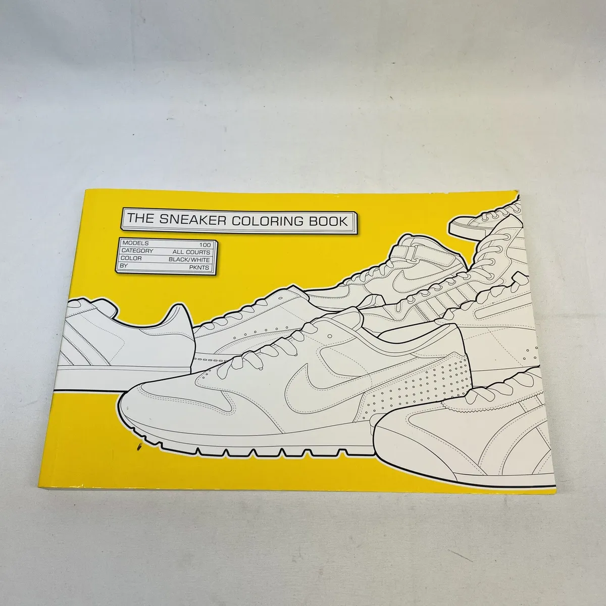 Sneaker freaker magazine the sneaker coloring book lot nike lacoste puma