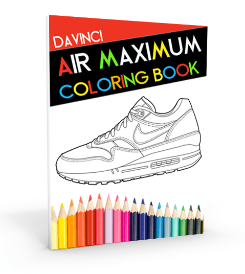 Air maximum coloring book â