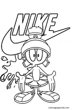 Nike coloring pages ideas coloring pages nike brand free printable coloring pages