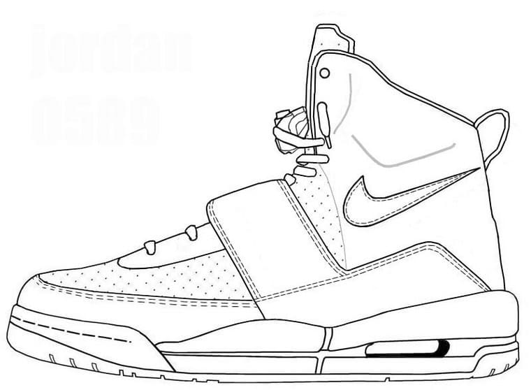 Nike coloring pages