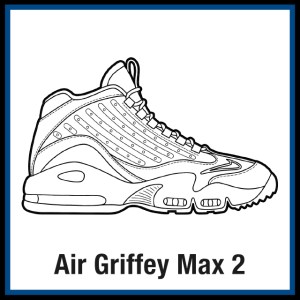 Free sneaker coloring pages