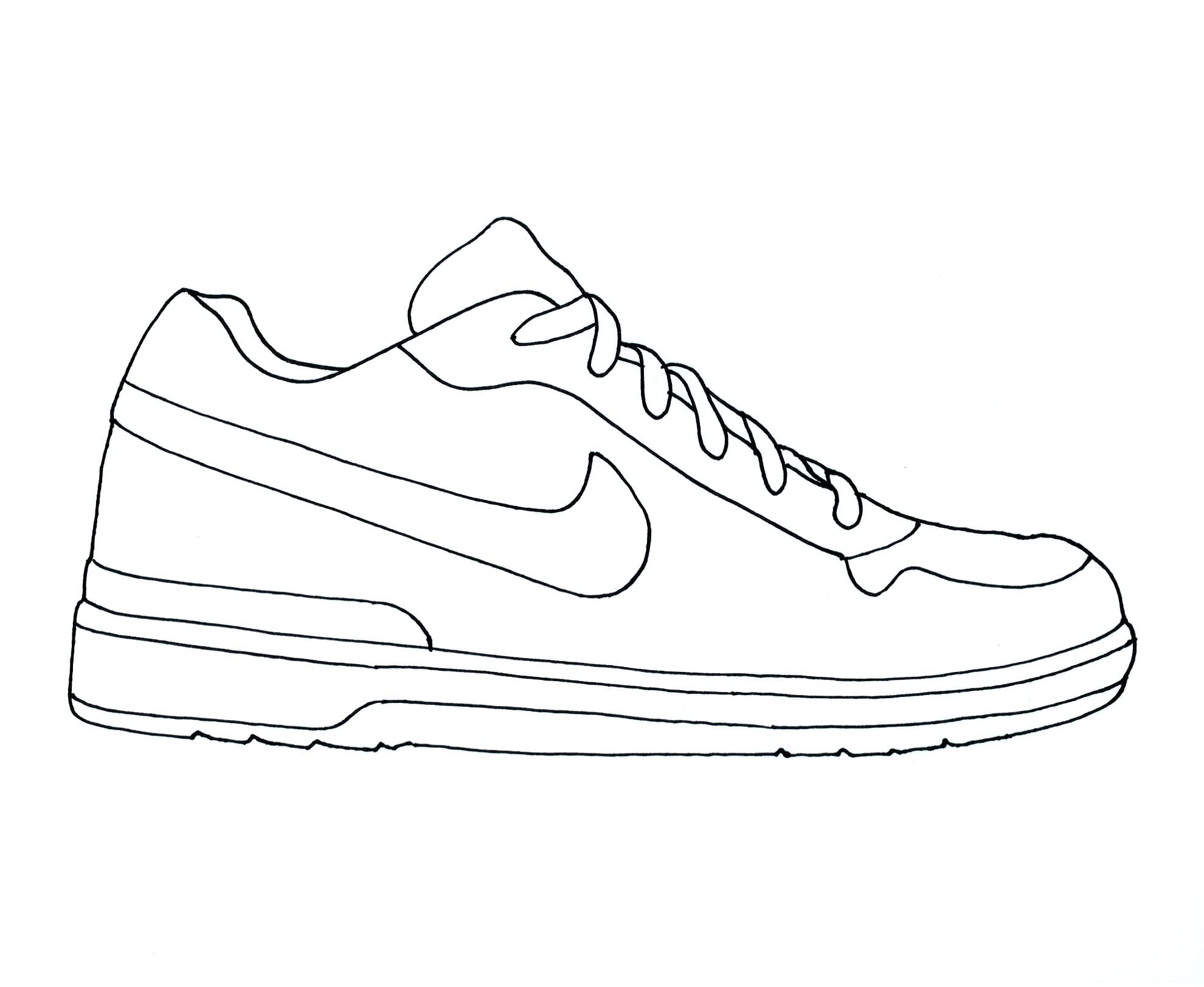 Nike coloring pages