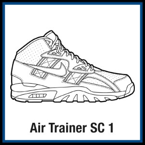 Free sneaker coloring pages