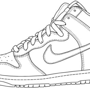 Nike coloring pages printable for free download