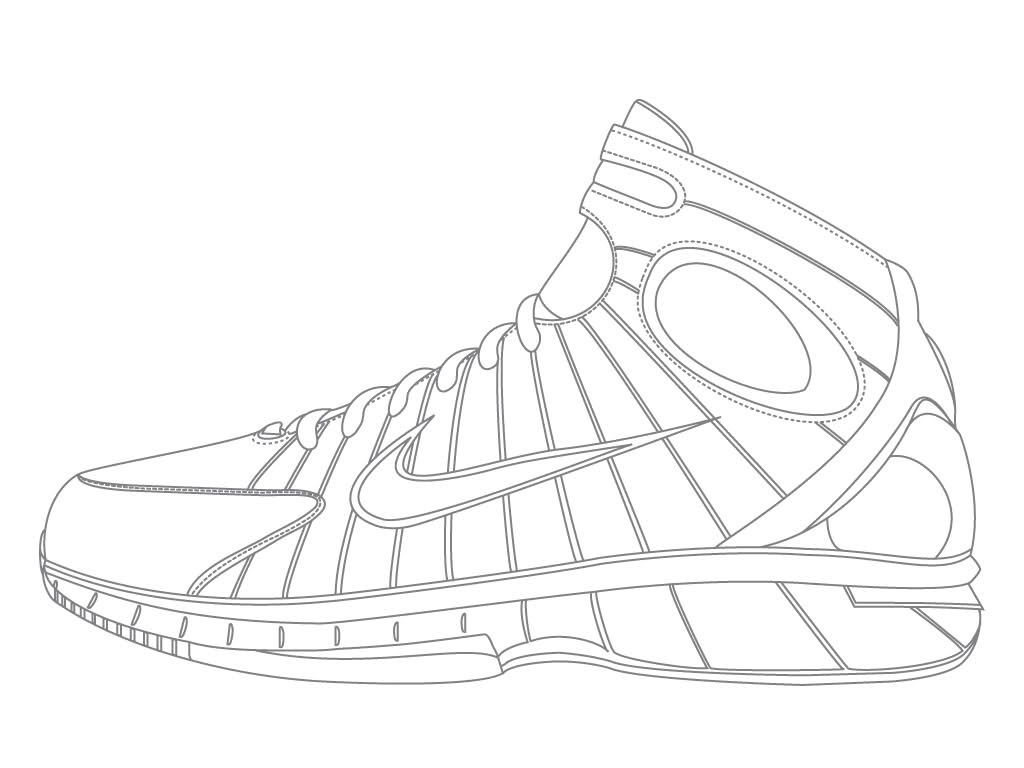 Nike coloring pages