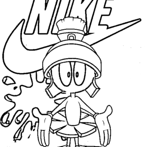 Nike coloring pages printable for free download