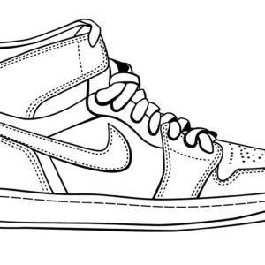 Nike coloring pages printable for free download