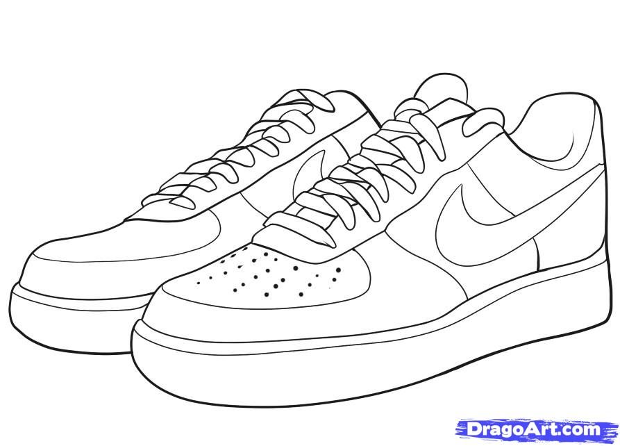 Free nike coloring pages download free nike coloring pages png images free cliparts on clipart library