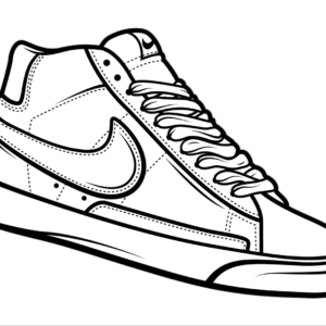 Nike coloring pages printable for free download