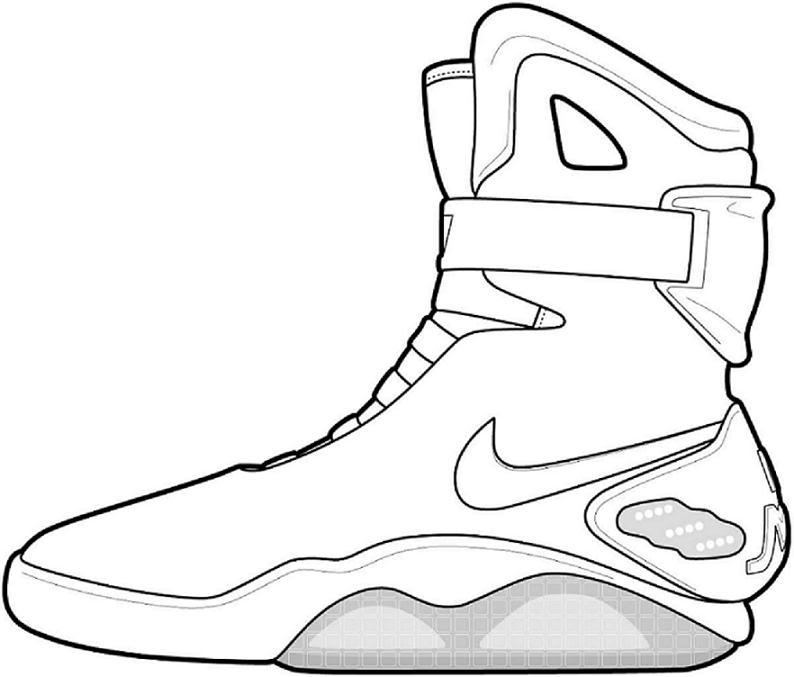 Nike coloring pages