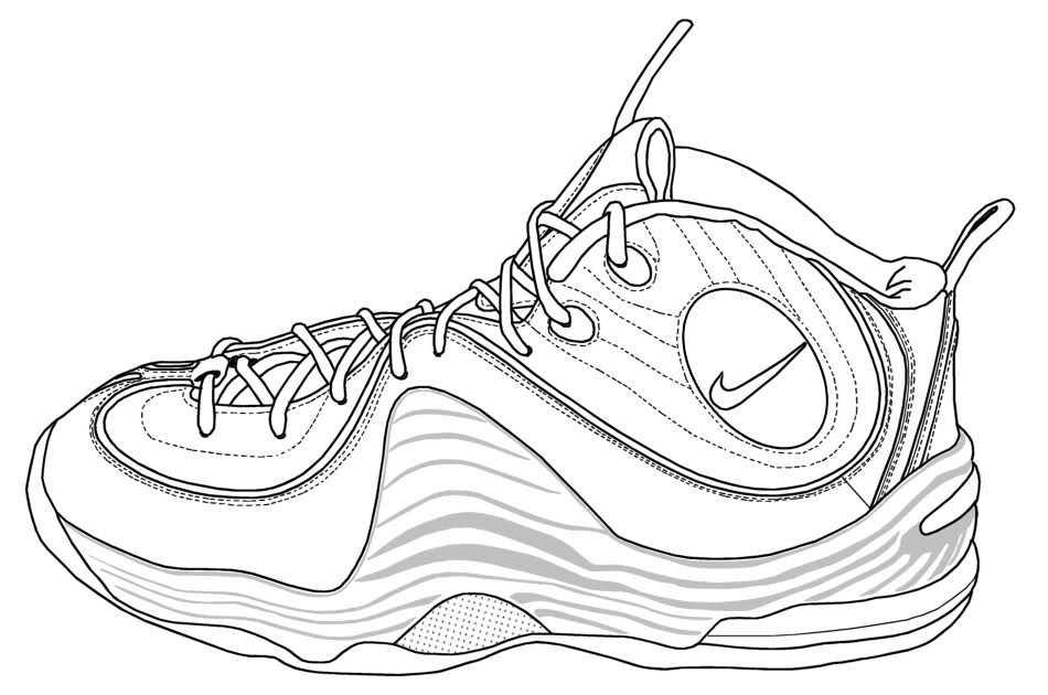 Nike coloring pages