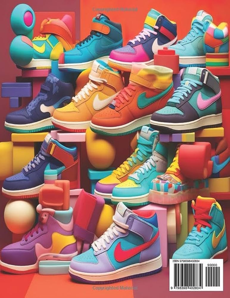 Color your kicks nike craze a detailed coloring book for adults children sneaker enthusiastsnike shoescolor therapyrelaxation nike shoes expression shoe design color therapy reece elise books