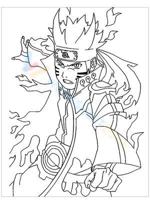 Brave naruto worksheet