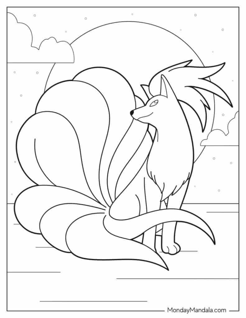 Pokemon coloring pages free pdf printables