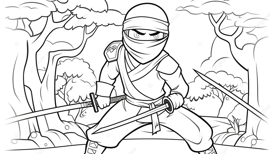 Ninja coloring page the ninja background ninja picture to color ninja design background image and wallpaper for free download