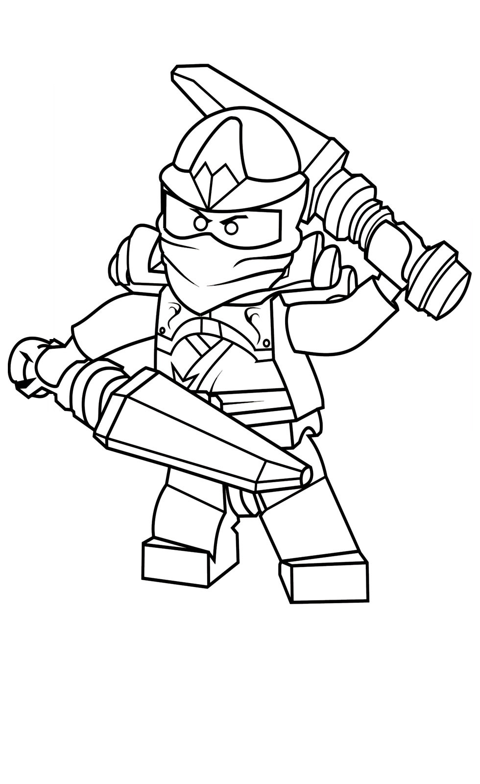 Lego ninjago coloring pages