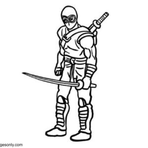 Ninja coloring pages printable for free download