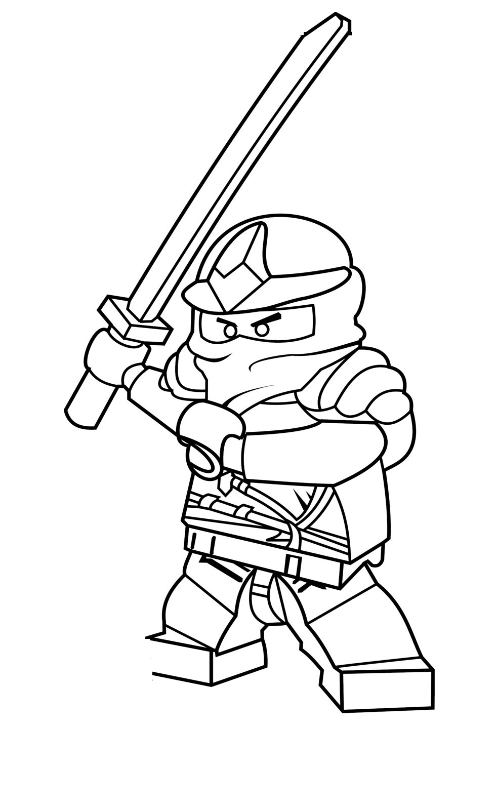 Free printable ninjago coloring pages for kids