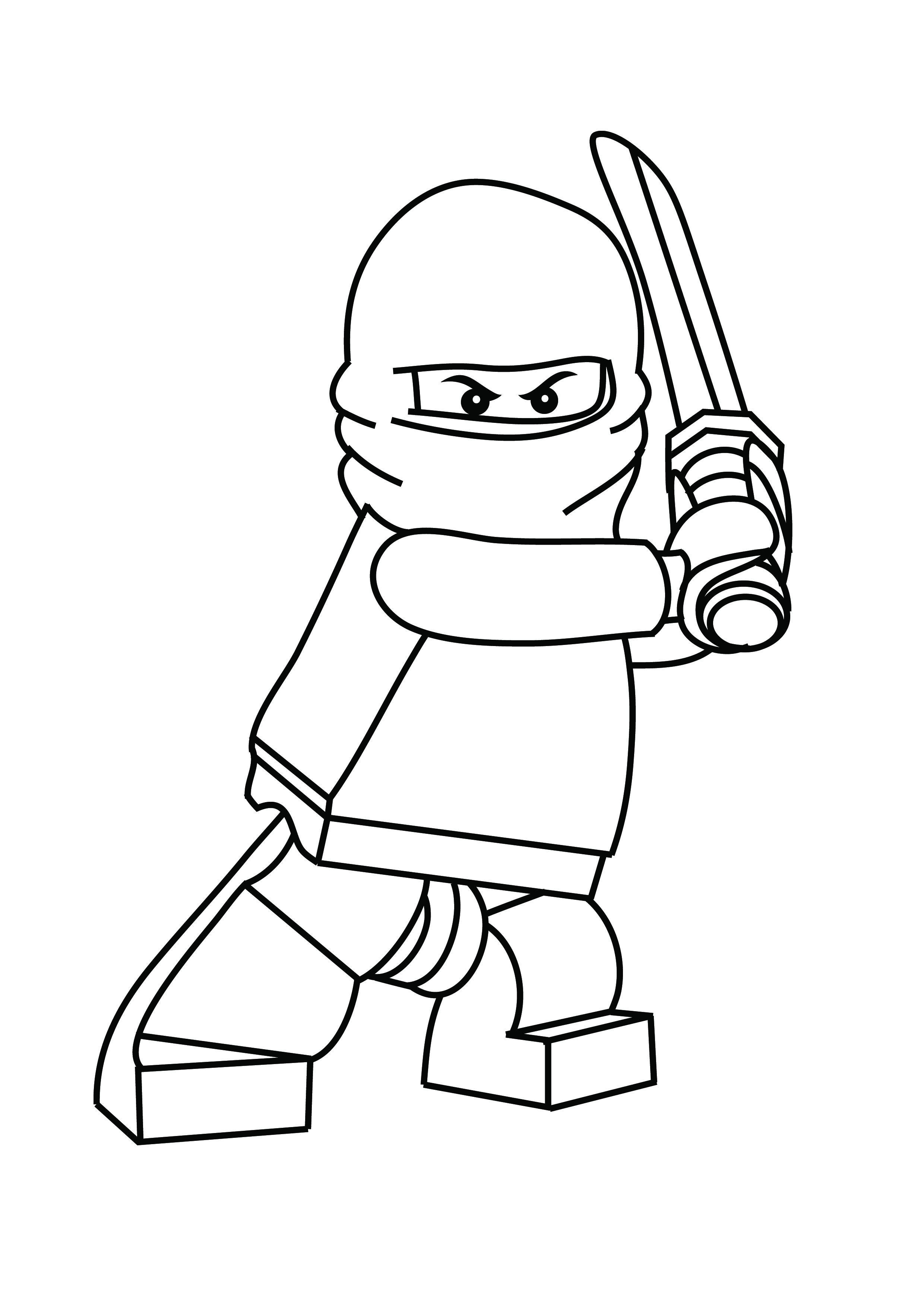 Lego ninjago coloring pages