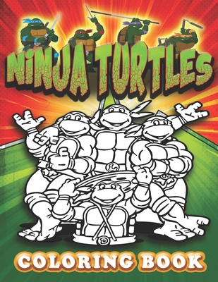 Ninja turtles coloring book turtles ninja colouring books for kids and adults