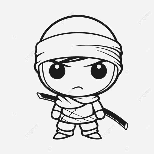 Cartoon coloring pages shinobi ninja outline sketch drawing vector car drawing cartoon drawing wing drawing png and vector with transparent background for free download