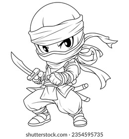 Ninja coloring images stock photos d objects vectors