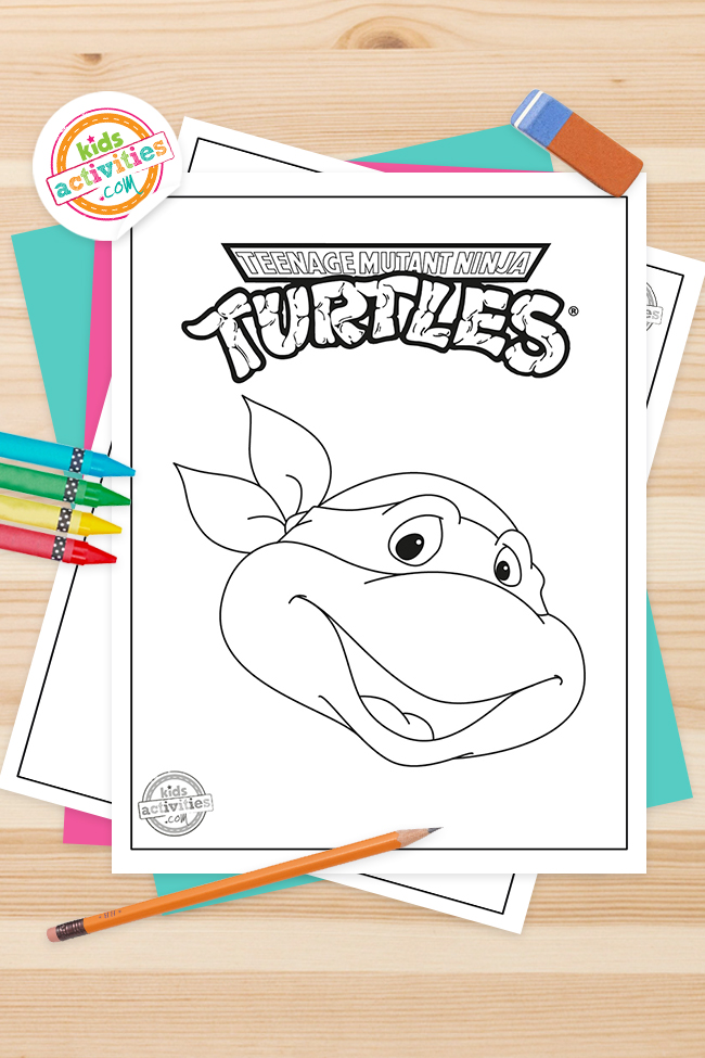 Cool free ninja turtles coloring pages kids activities blog