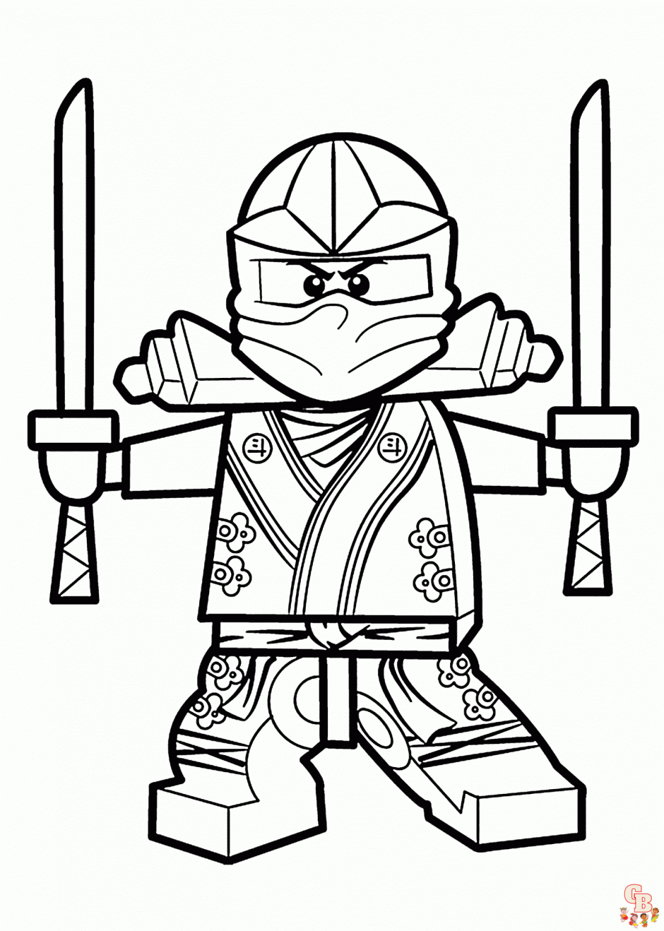 Fun lego ninjago coloring pages for kids