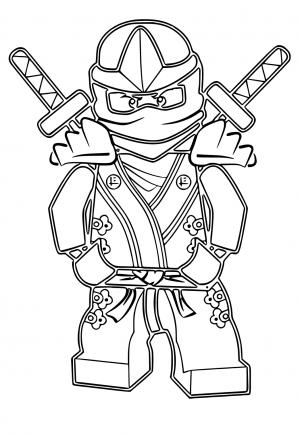 Free printable ninja coloring pages for adults and kids