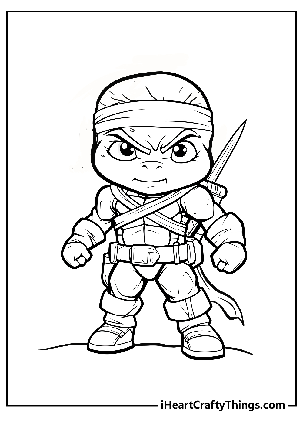 Ninja turtles coloring pages free printables