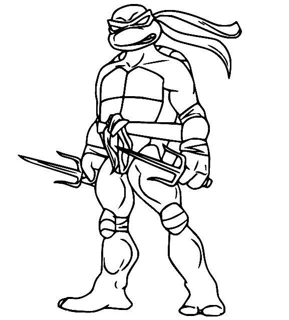 Ninja coloring pages printable for free download