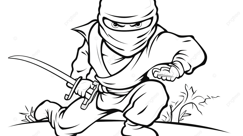 Ninja image coloring pages background ninja picture to color background image and wallpaper for free download