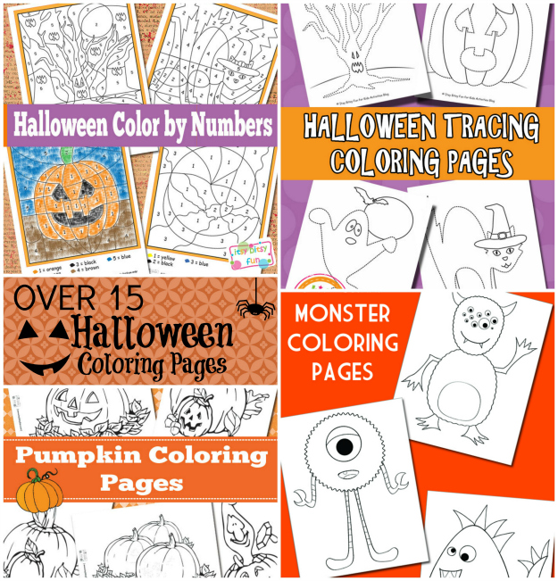 Halloween coloring pages