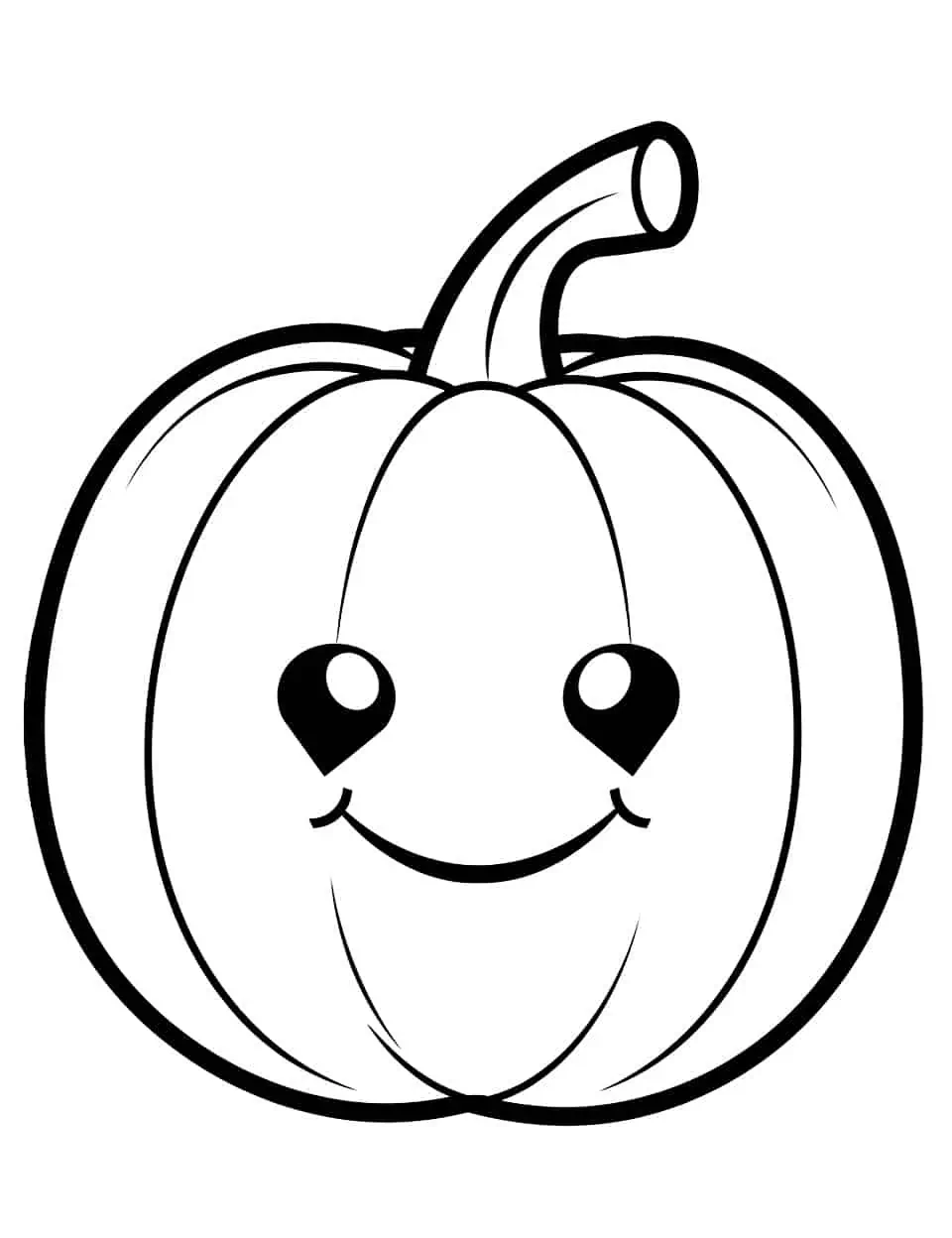 Pumpkin coloring pages free printable sheets