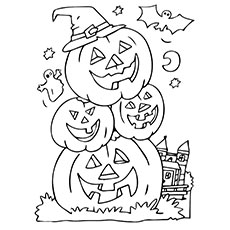 Top free printable pumpkin coloring pages online