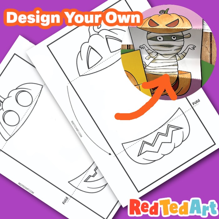 Surprise halloween coloring pages for kids